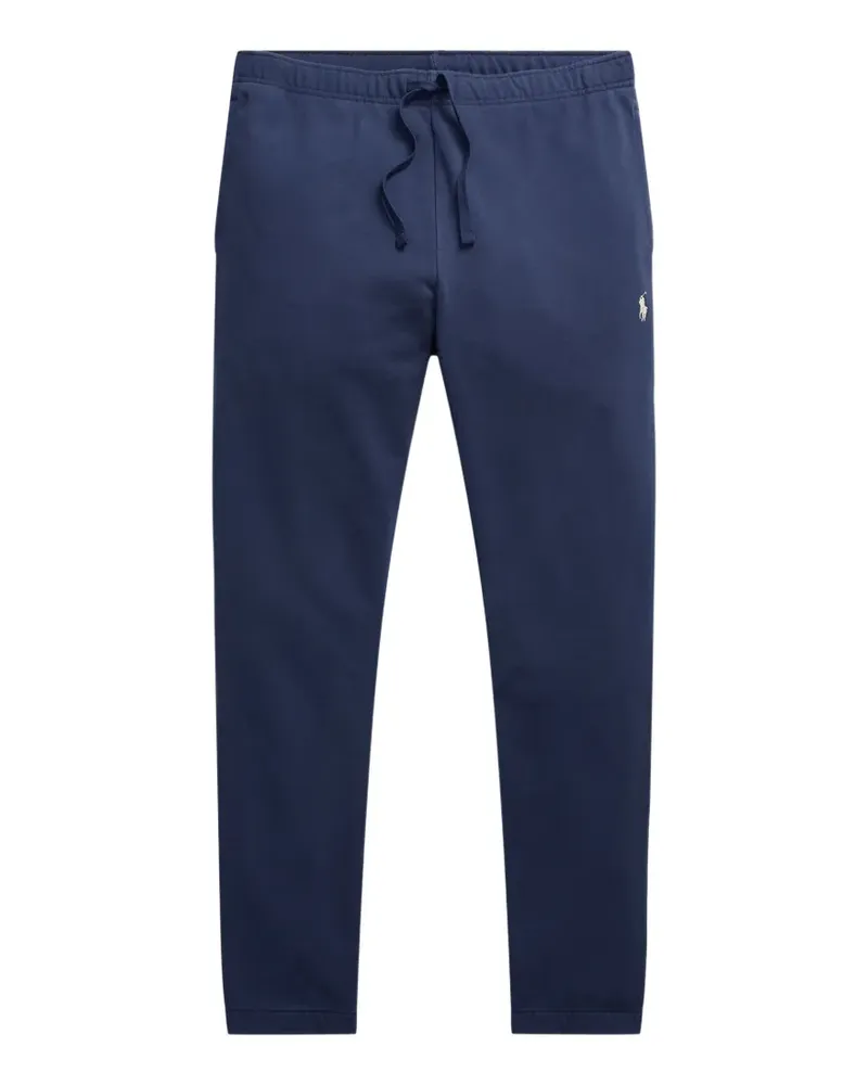 Ralph Lauren logo-embroidered drawstring track pants - Blau Blau