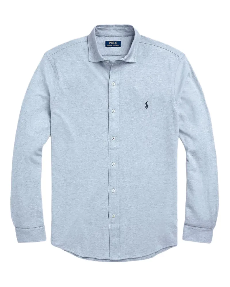 Ralph Lauren Geknöpftes Polo Pony Hemd - Blau Blau