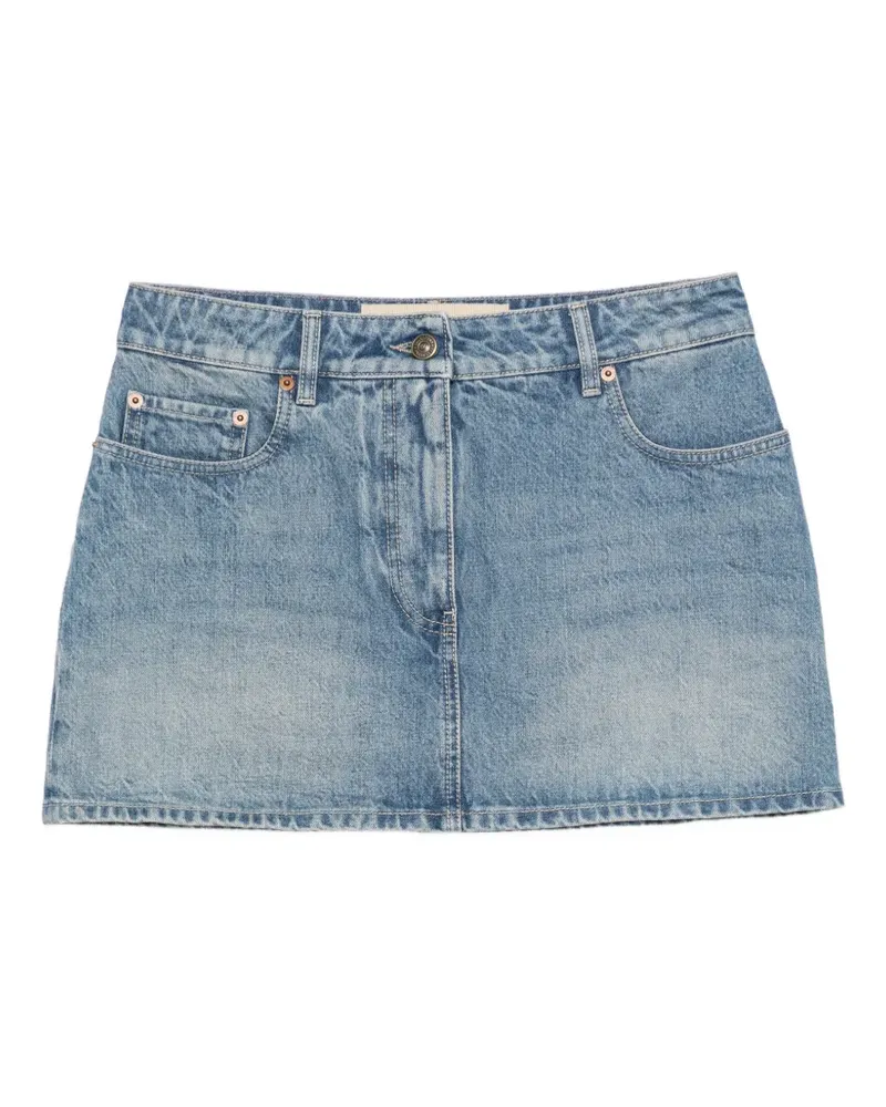 Valentino Garavani Minirock mit VLogo - Blau Blau