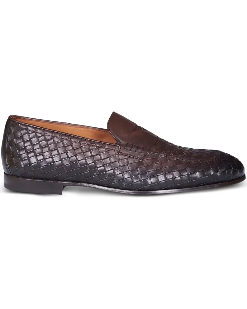 Doucal´s Loafer mit Webmuster - Braun Braun