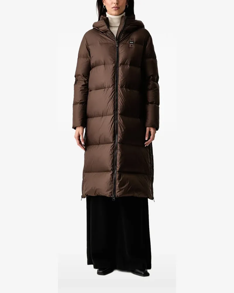 Blauer Celia hooded coat - Braun Braun