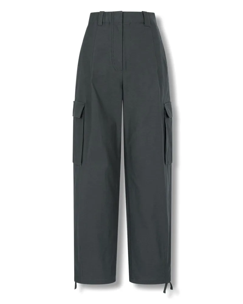 STUDIO TOMBOY Cargohose mit geradem Bein - Grau Grau