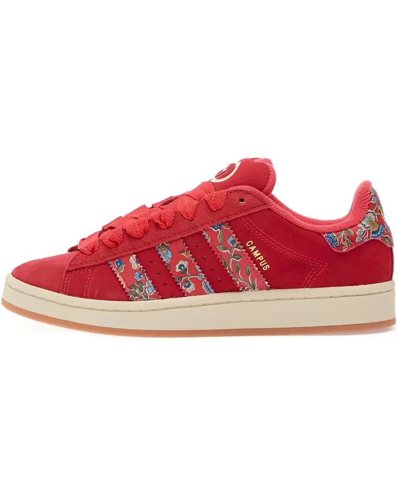 adidas x Liberty London Campus 00s Sneakers mit Blumenmuster - Rot Rot