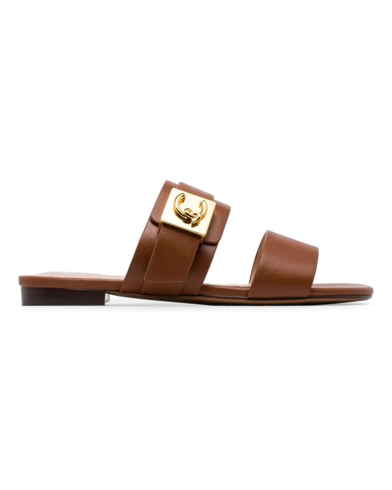 Coccinelle C-me buckled leather sandals - Braun Braun