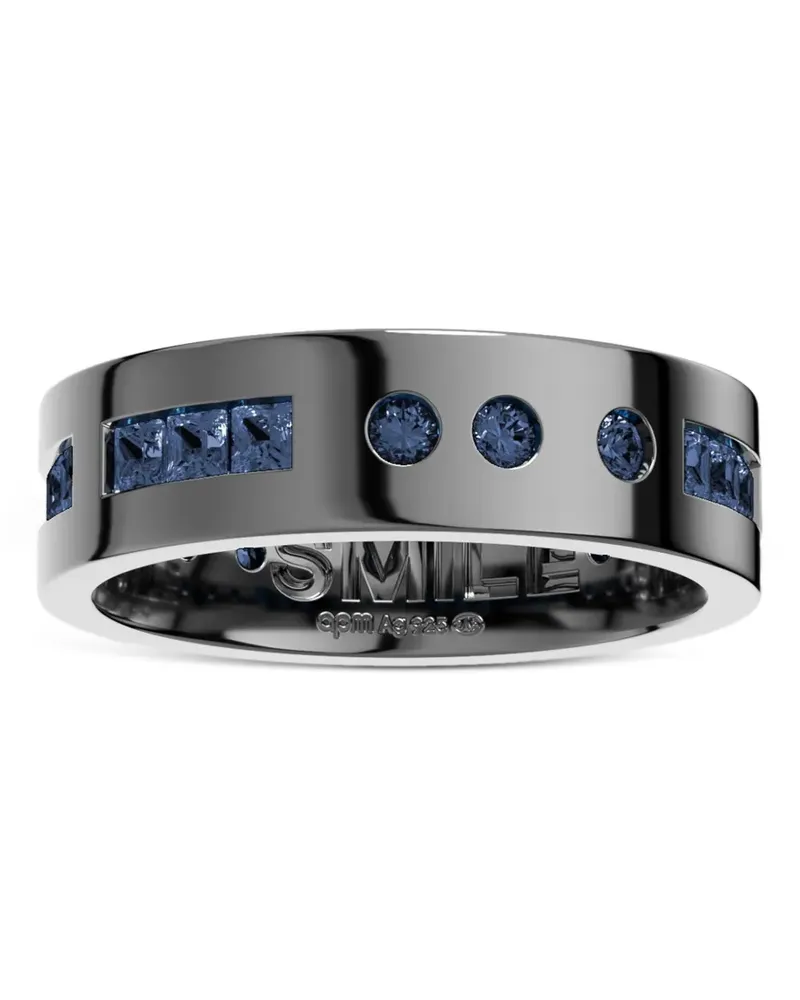 APM Monaco Morse SMILE Ring - Silber Silber