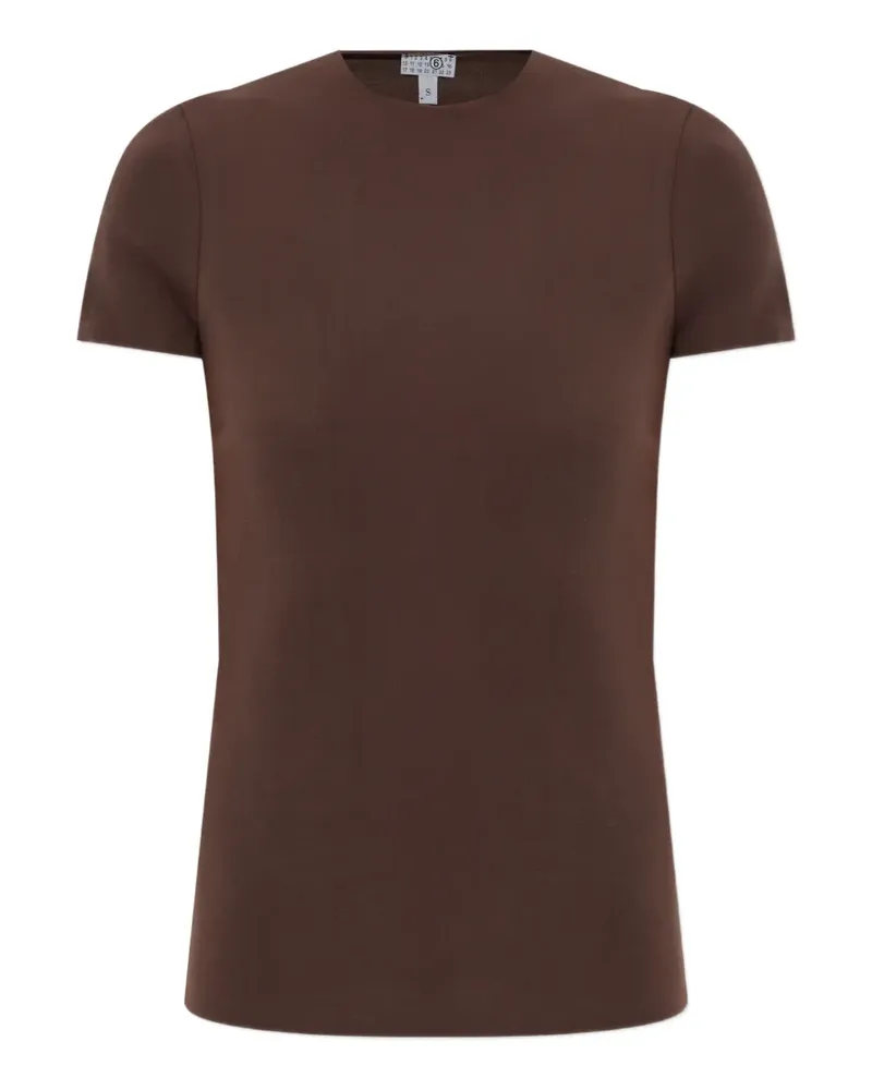 Maison Margiela Klassisches T-Shirt - Braun Braun