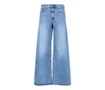 728 Wide-Leg-Jeans - Blau
