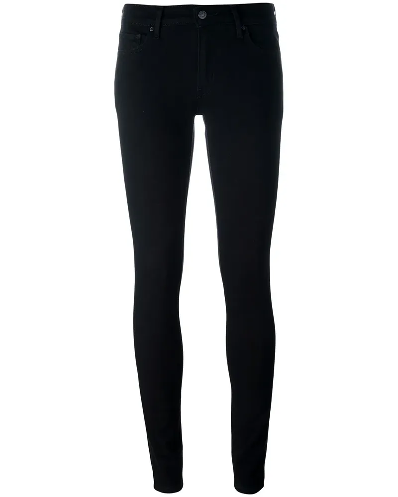 Levi's Tief sitzende Skinny-Jeans - Schwarz Schwarz