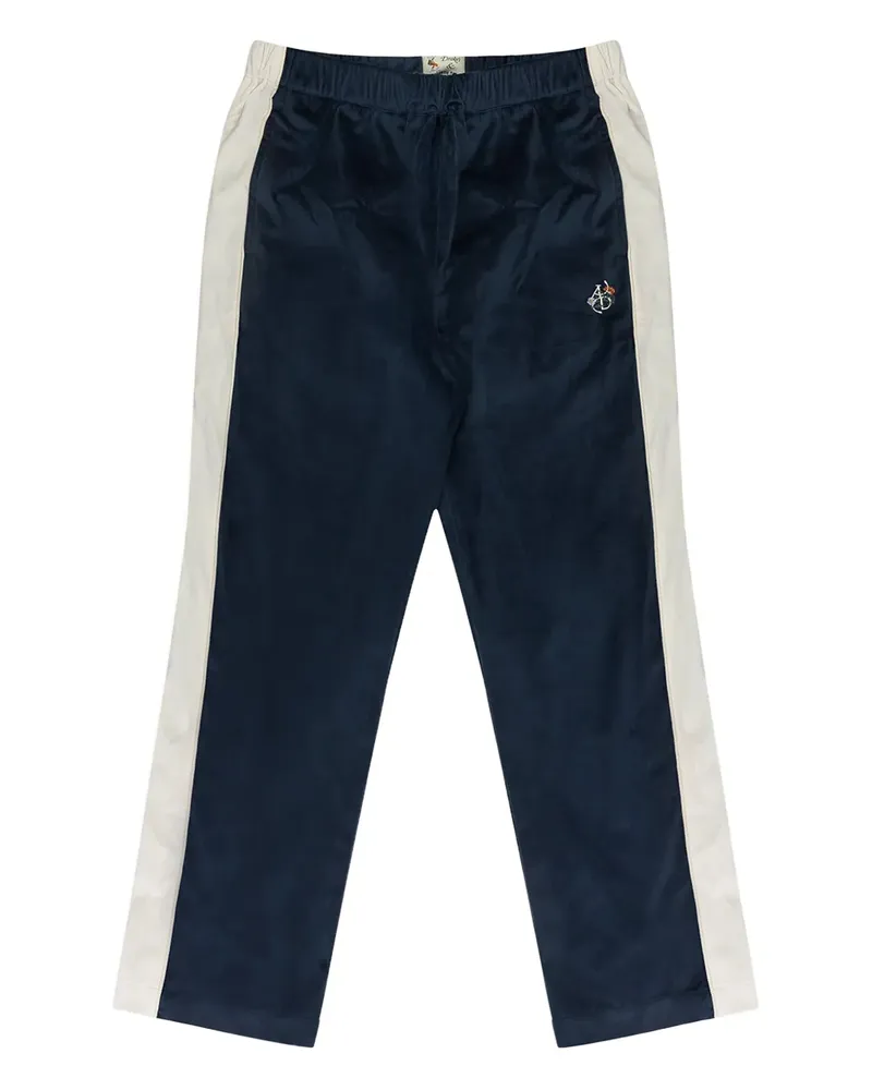 Aimé Leon Dore Jogginghose mit Samtstreifen - Blau Blau