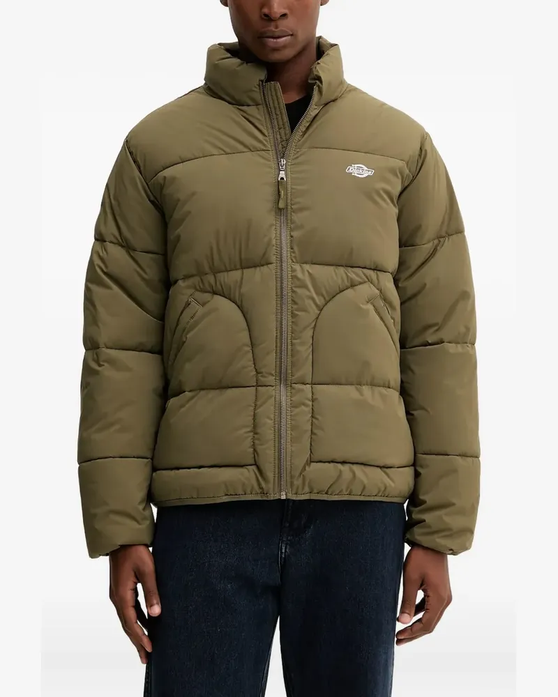Dickies Gesteppte Summerdale Jacke mit Logo - Grün Grün