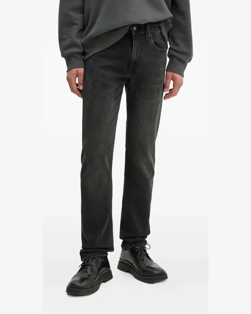 Levi's 502 Five-Pocket-Jeans - Schwarz Schwarz