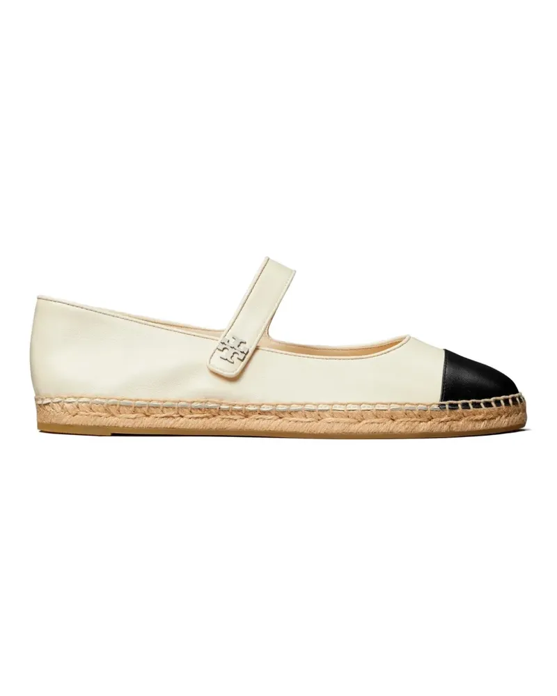 Tory Burch Mary Janes mit angeschnittener Kappe - Nude Nude