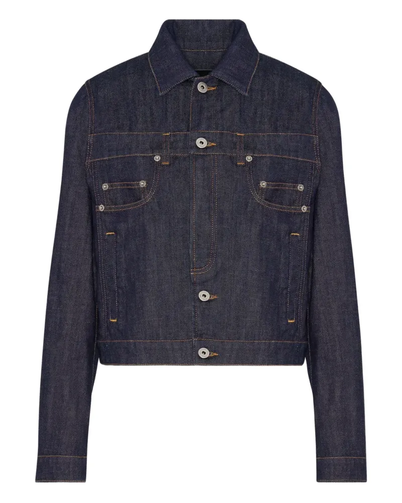 Jean Paul Gaultier Inverted Jeansjacke - Blau Blau