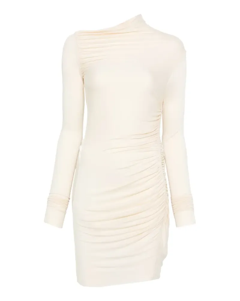 Rick Owens Lilies Drapiertes Minikleid - Nude Nude