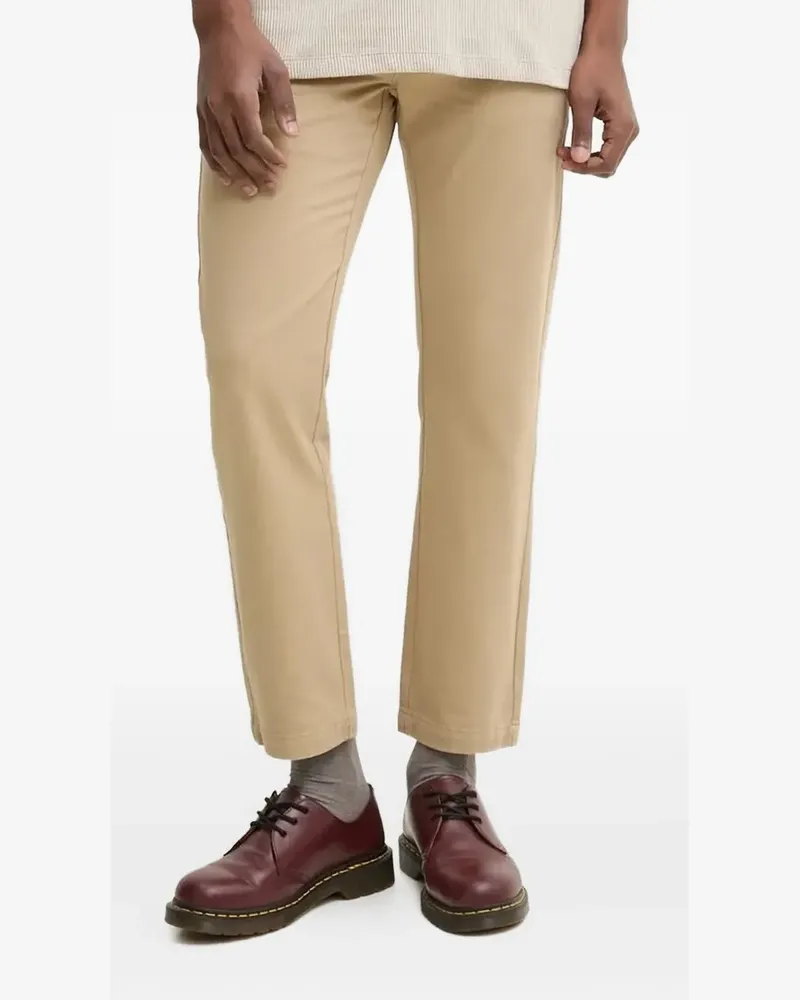 HUGO BOSS Hose aus Baumwoll-Twill - Nude Nude