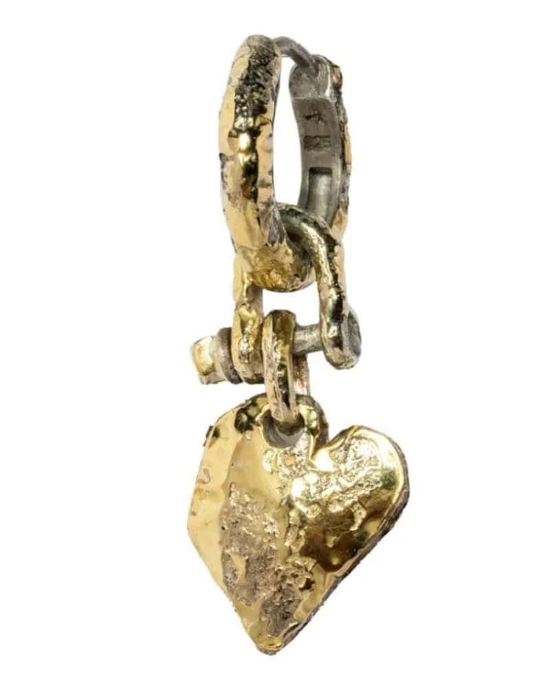 Parts Of Four Jazz's Solid Heart Ohrring Gold