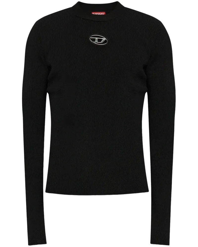 Diesel K-Zackary T-Shirt - Schwarz Schwarz