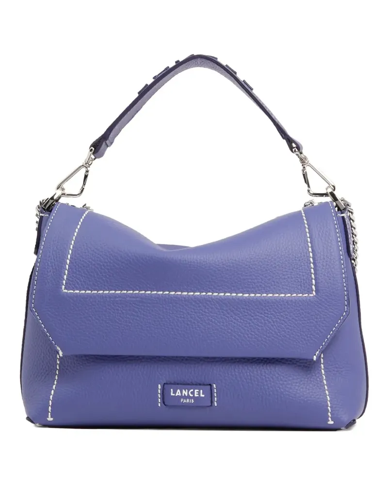 Lancel Ninon Satchel-Tasche mit Klappendetail - Blau Blau
