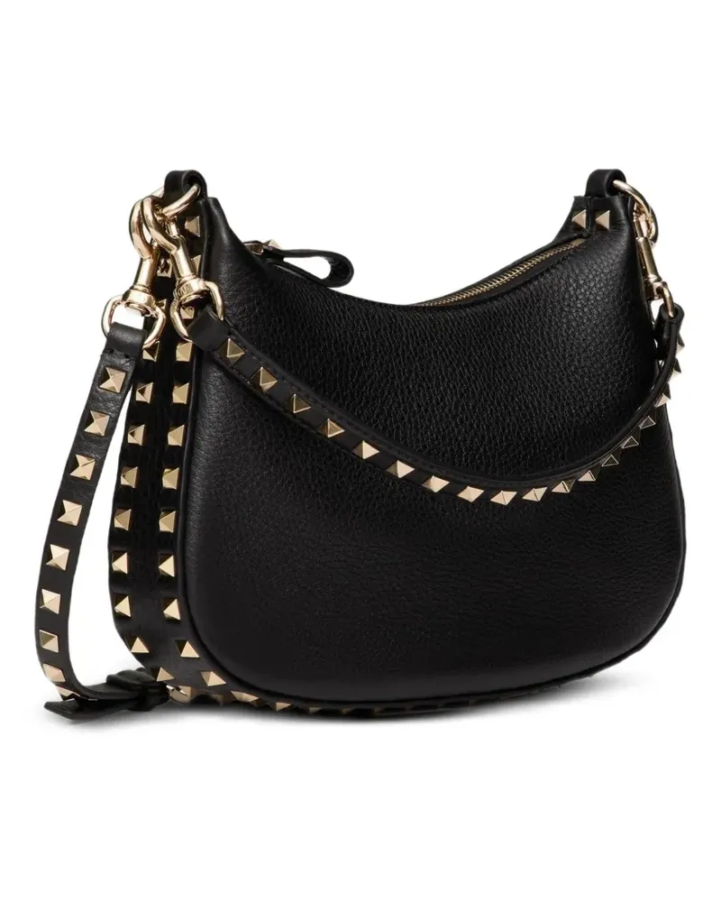Valentino Garavani Kleine Rockstud Schultertasche - Schwarz Schwarz
