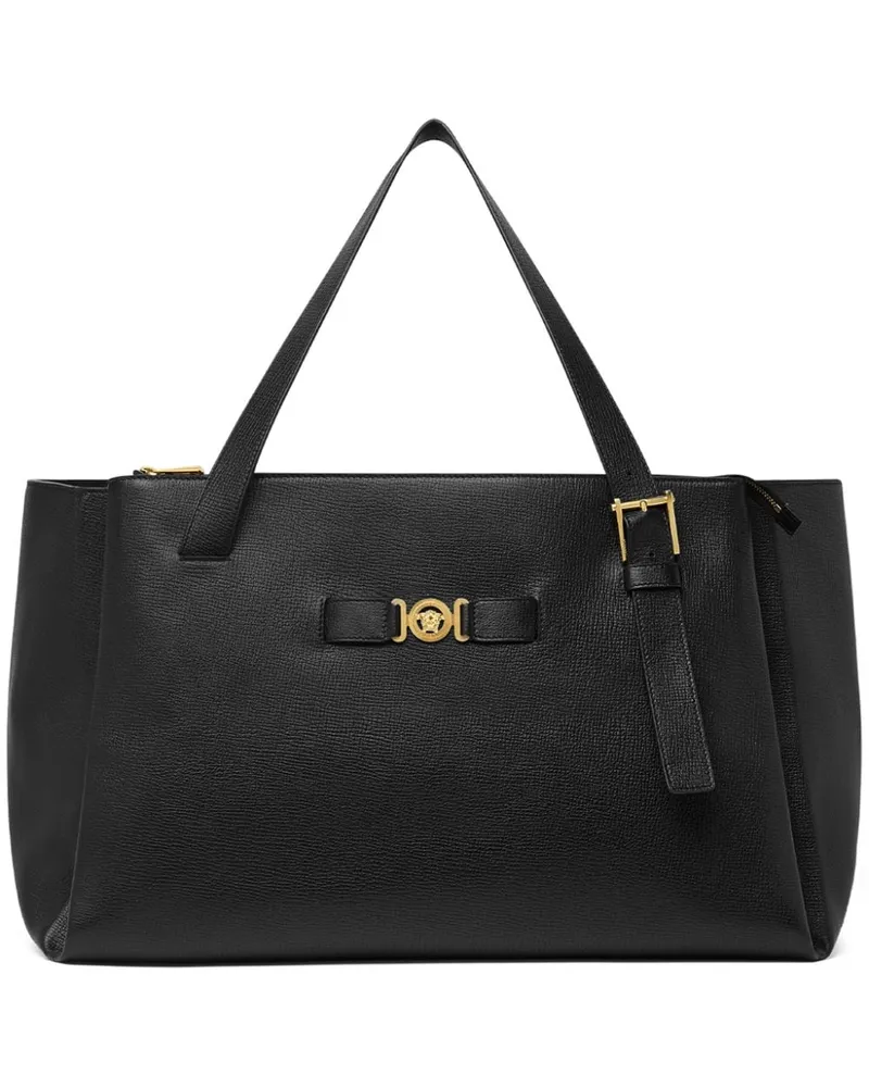 Versace Maxi Medusa Biggie Tote Bag - Schwarz Schwarz
