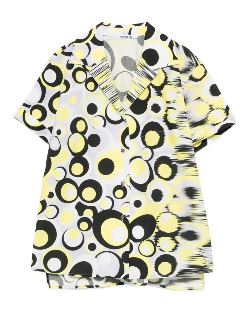 Vivetta printed shirt - Violett Violett