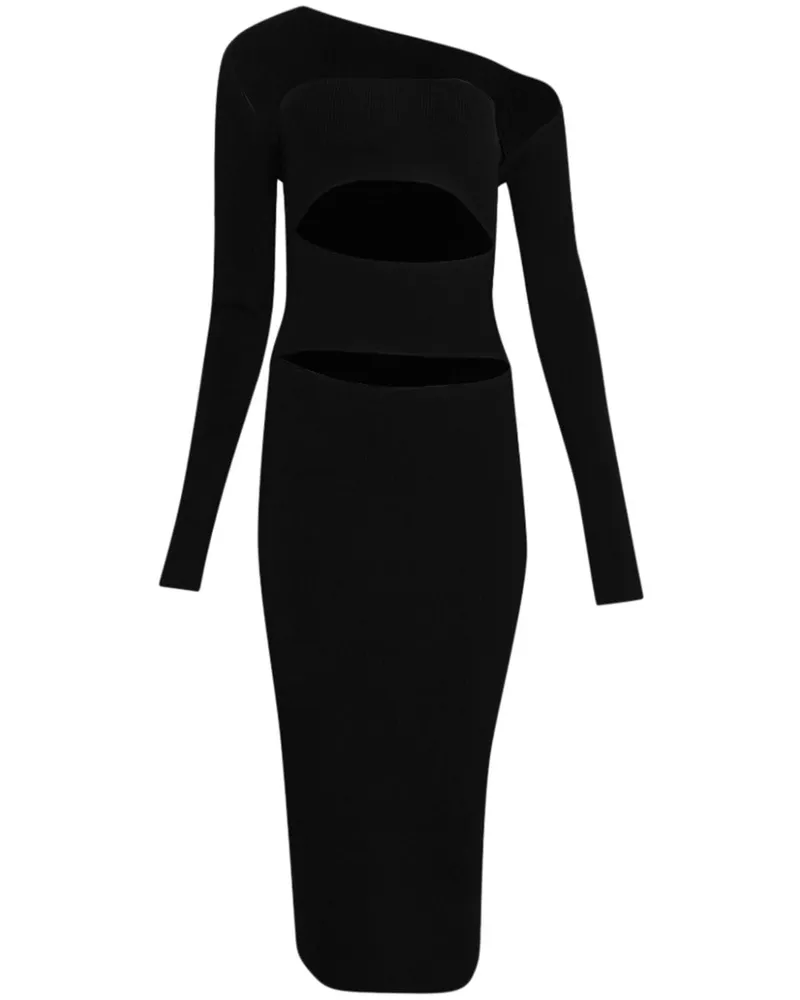 Christopher Esber Strickkleid mit Cut-Out - Schwarz Schwarz