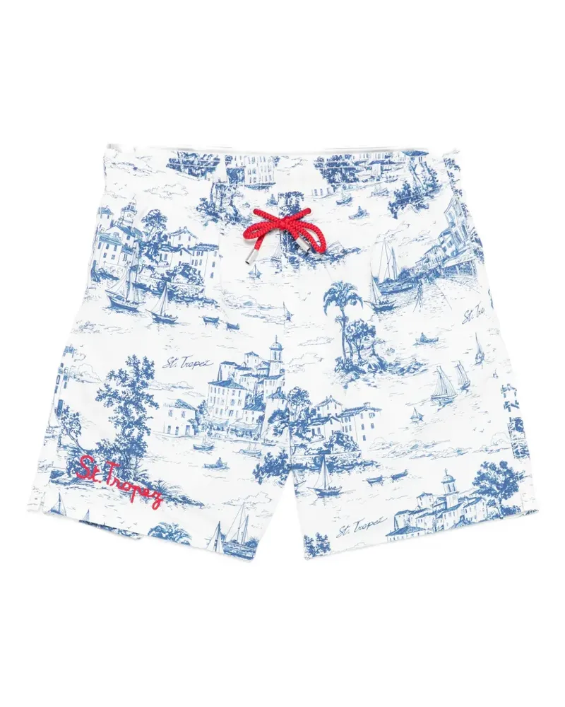 MC2 Saint Barth Gustavia swim shorts - Weiß Weiß