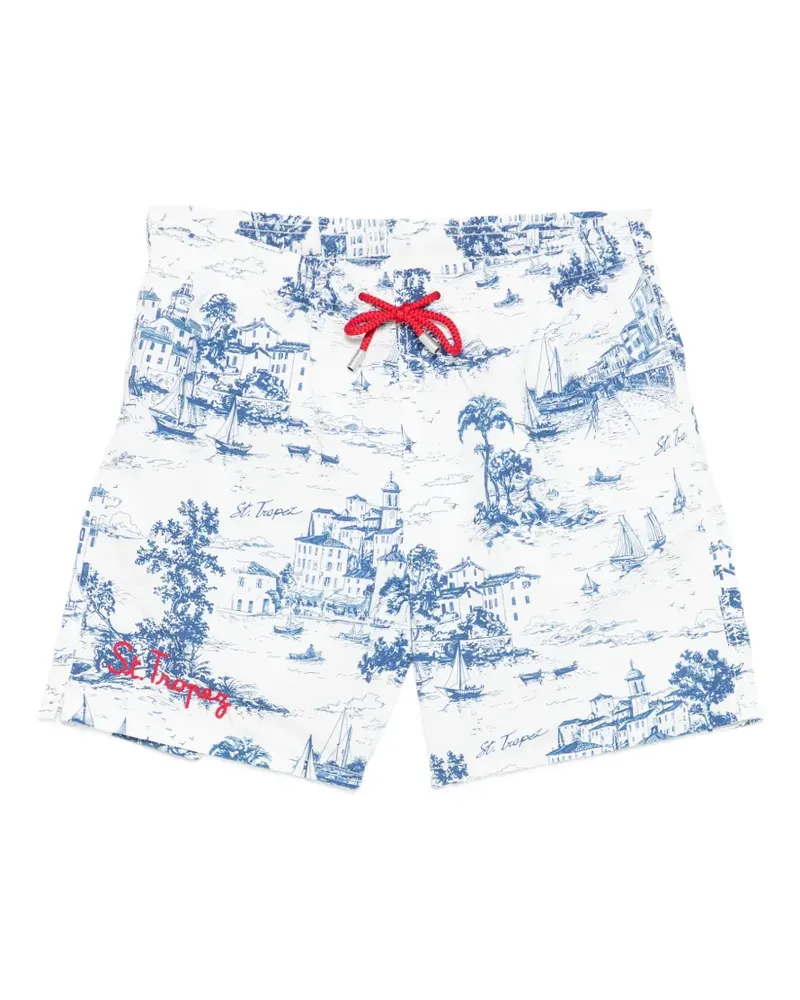 MC2 Saint Barth Gustavia swim shorts - Weiß Weiß