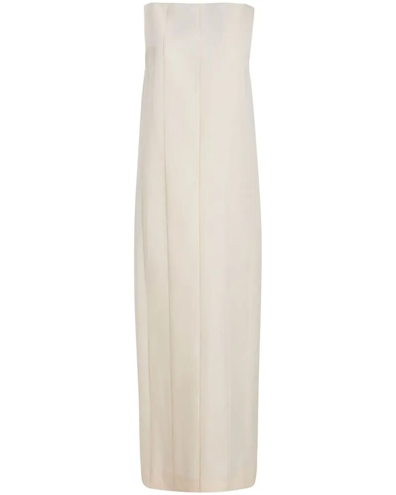 KHAITE Kleid mit U-Boot-Ausschnitt - Nude Nude