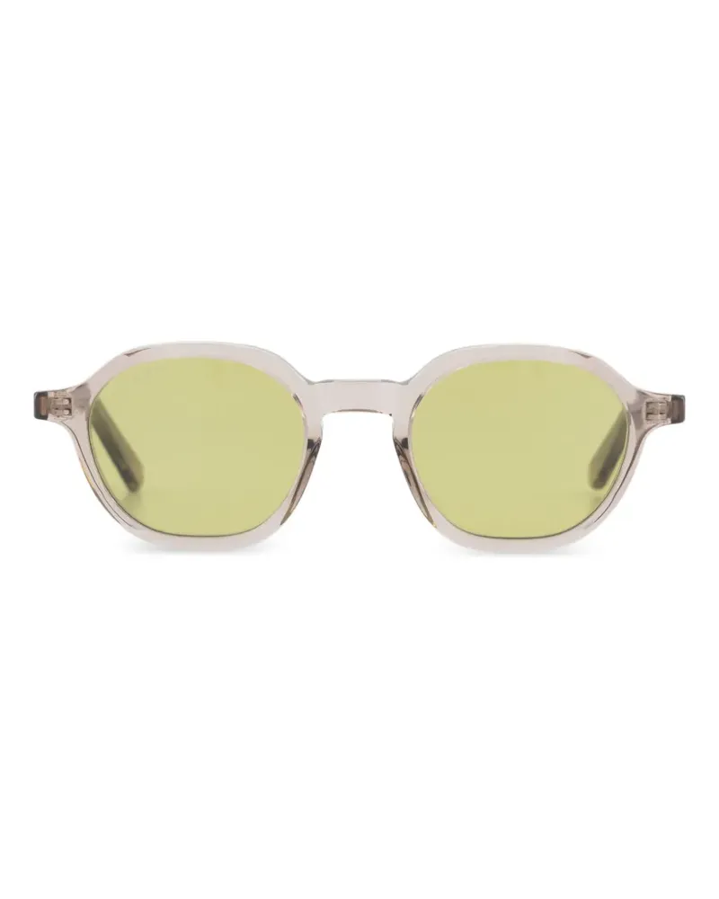 L.G.R. Algiers geometric-frame tinted sunglasses - Nude Nude