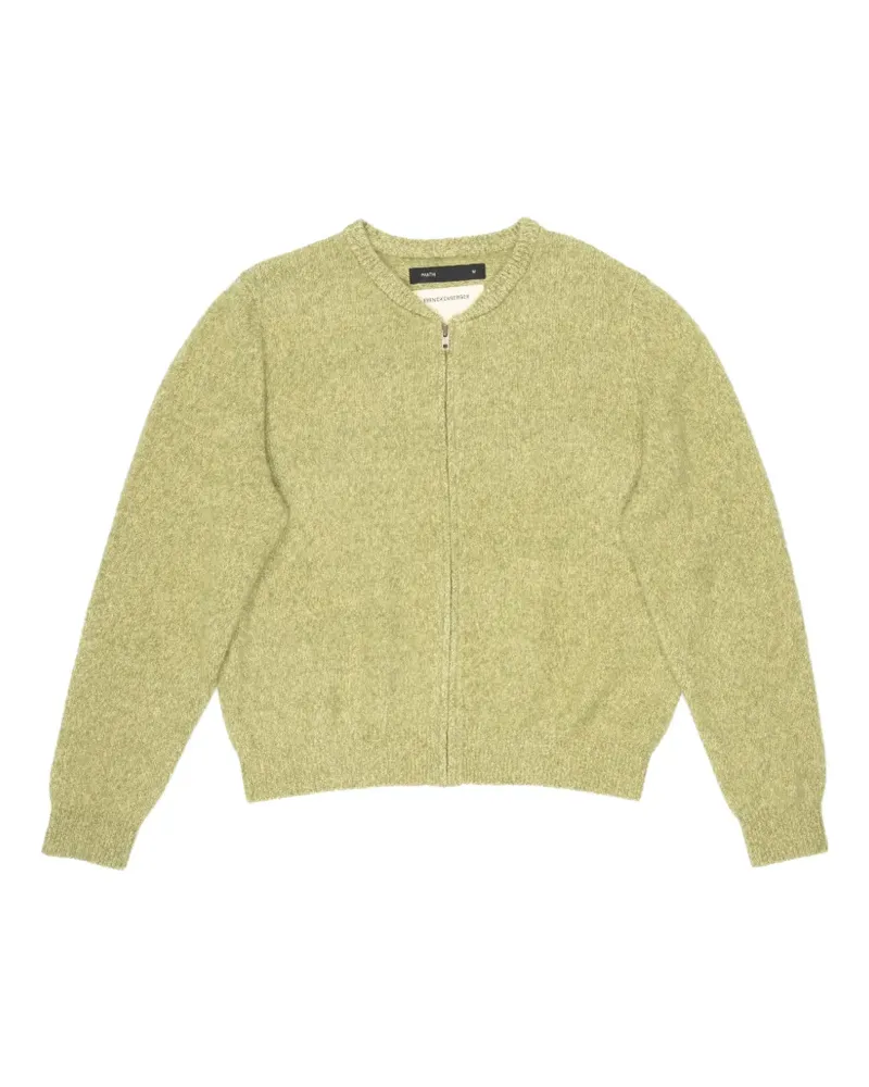Frenckenberger zip-up long-sleeve cardigan - Grün Grün