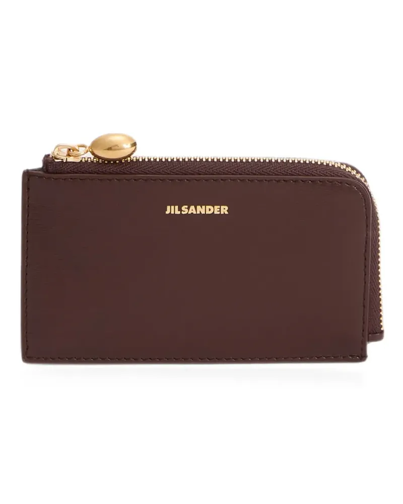 Jil Sander Goji coin purse small - Braun Braun