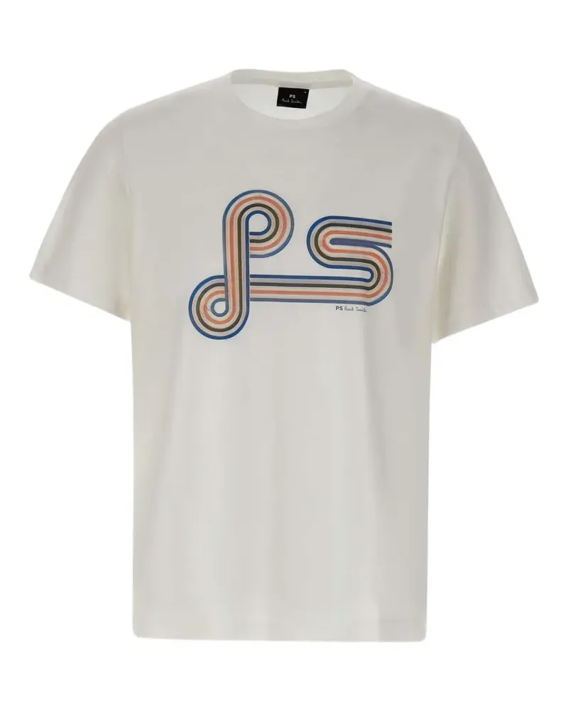 Paul Smith logo-print T-shirt - Nude Nude
