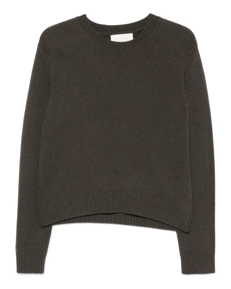 Lisa Yang Mable Pullover mit geripptem Saum - Braun Braun