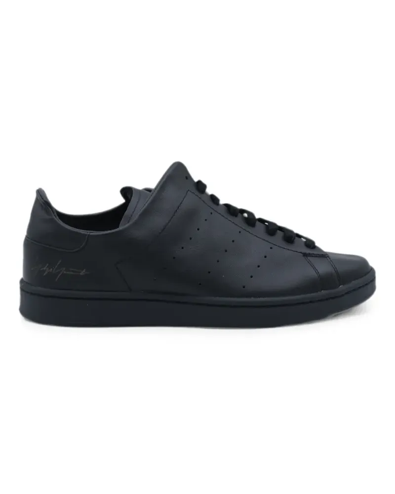 Y-3 Stan Smith Sneakers mit perforiertem Detail - Schwarz Schwarz