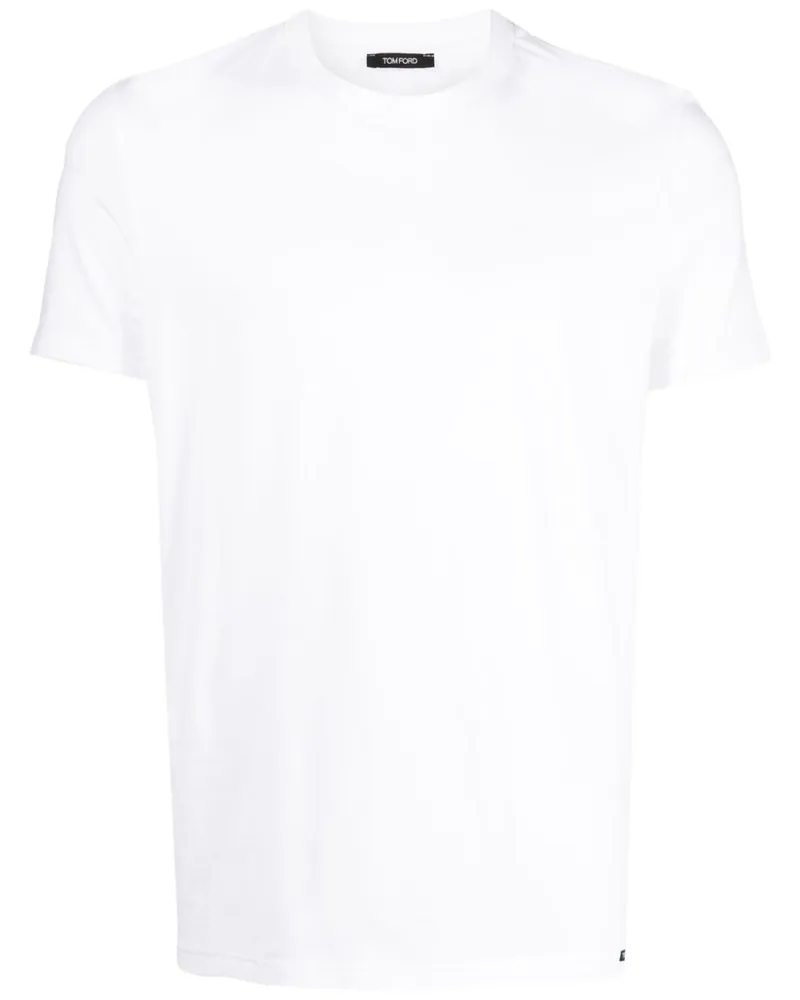 Tom Ford T-Shirt mit rundem Ausschnitt - Weiß Weiß