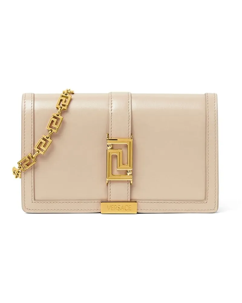 Versace Greca Goddess Mini-Tasche Nude