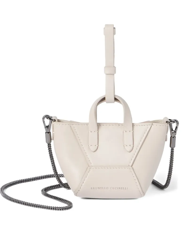 Brunello Cucinelli BC Duo Mini-Tasche - Nude Nude