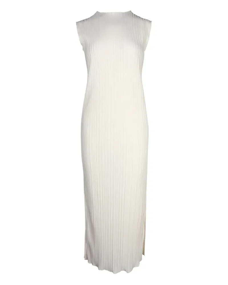 Anine Bing pleated midi dress - Weiß Weiß