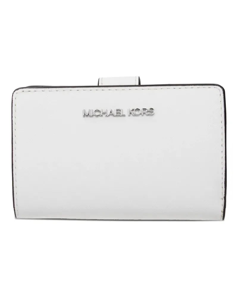 Michael Kors logo-lettering wallet - Weiß Weiß