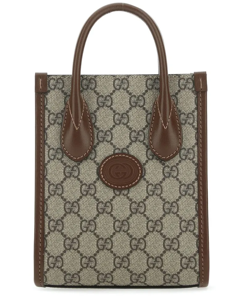 Gucci Shopper aus GG Canvas - Braun Braun