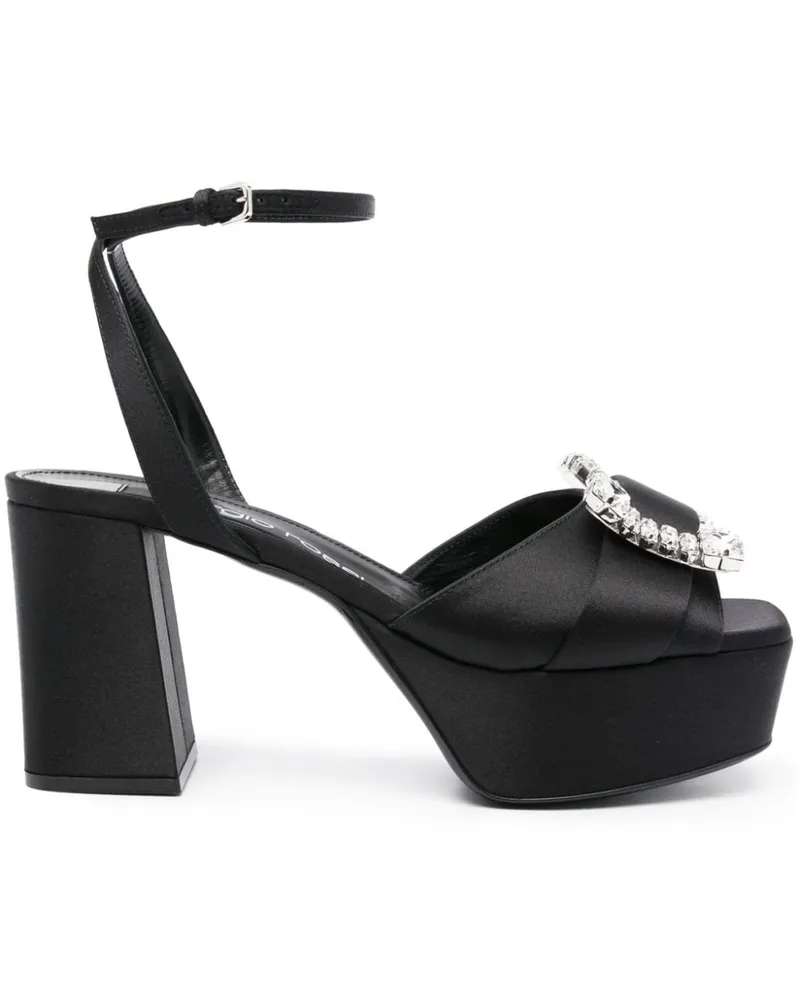 Sergio Rossi Sr Twenty Sandalen 85mm - Schwarz Schwarz