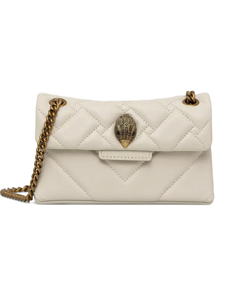 Kurt Geiger Kensington quilted leather shoulder bag - Nude Nude