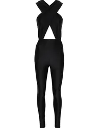 ANDAMANE Rückenfreier Jumpsuit Schwarz