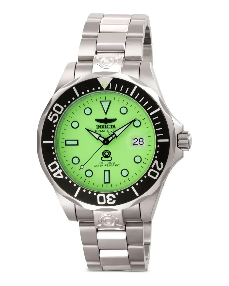 Invicta Grand Diver Armbanduhr 47mm - Grün Grün