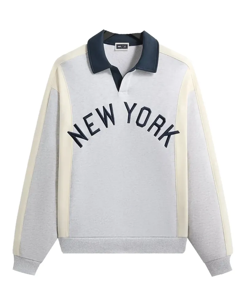KITH x New York Yankees Nelson Rugby-Sweatshirt - Grau Grau