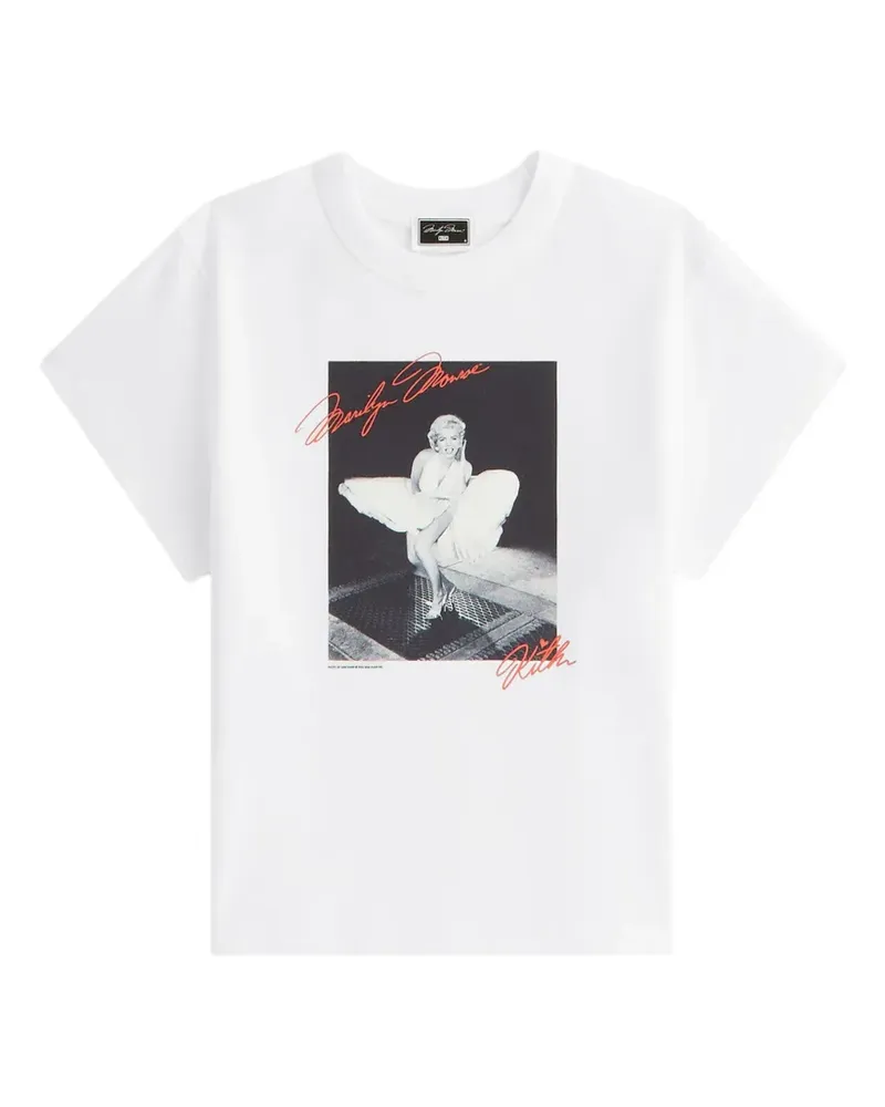 KITH T-Shirt mit Marilyn-Monroe-Print - Weiß Weiß