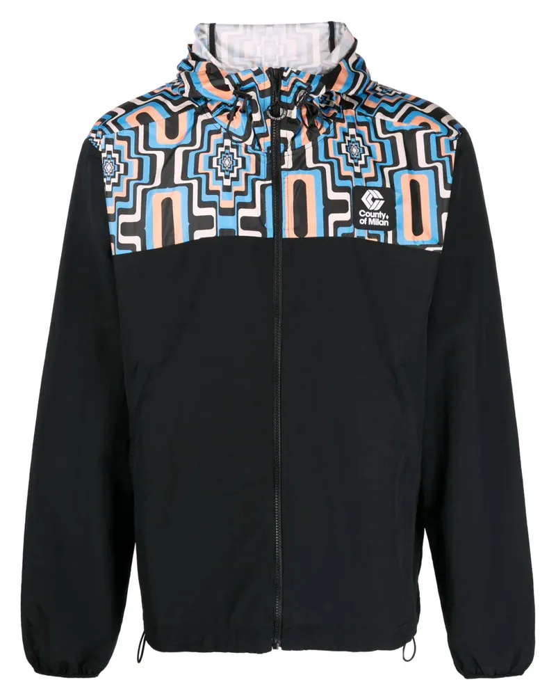 Marcelo Burlon | County of Milan Windbreaker mit Kontrasteinsatz - Mehrfarbig Mehrfarbig