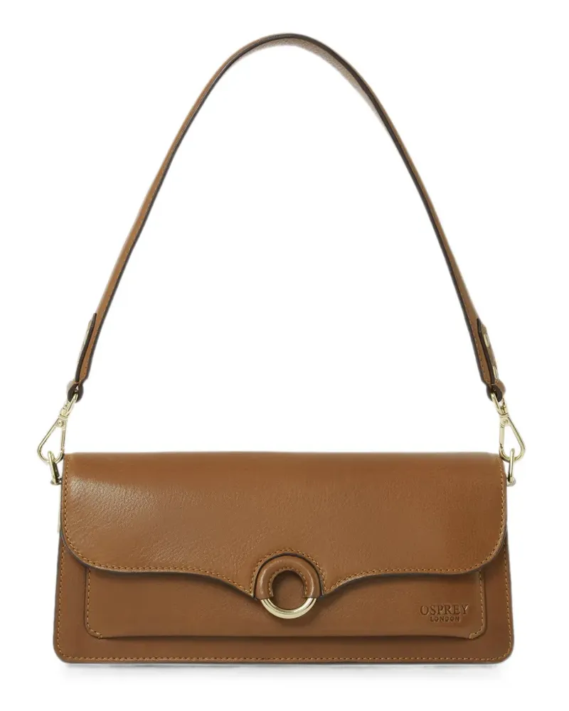 Osprey ring-detail shoulder bag - Braun Braun