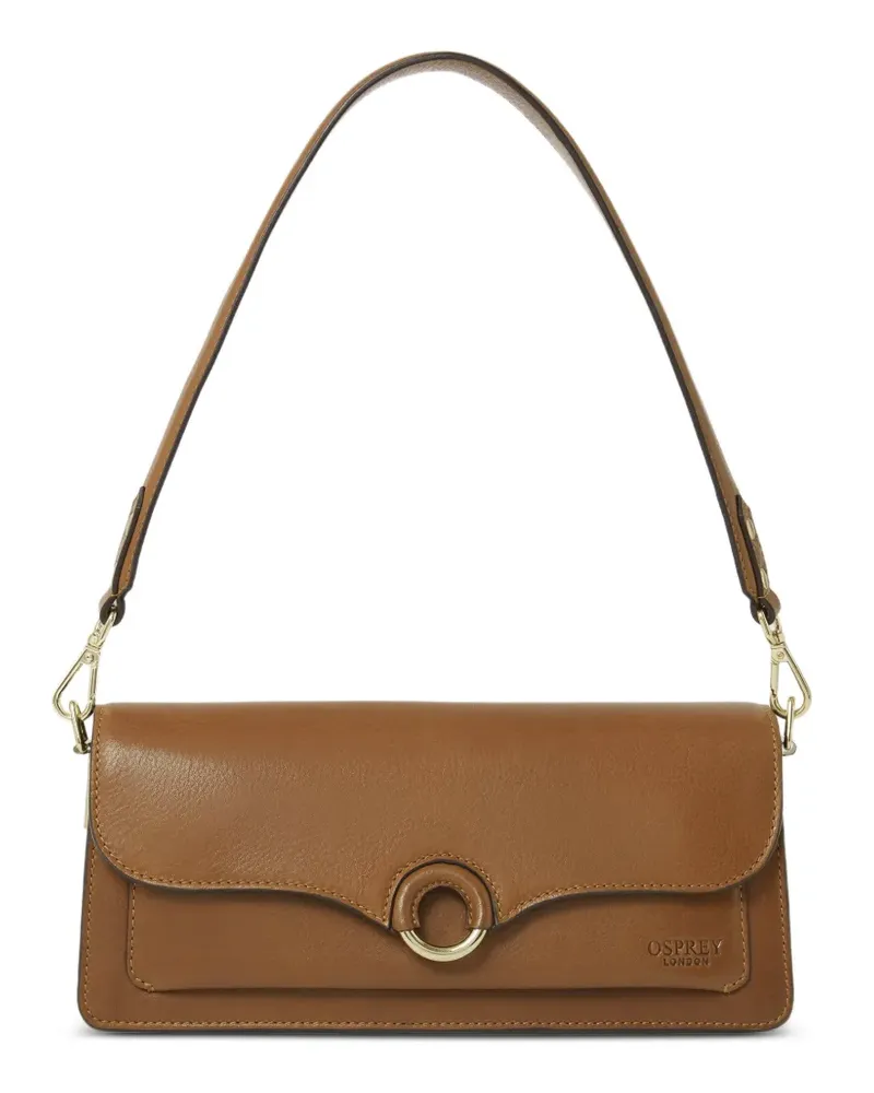 Osprey Schultertasche mit Ringdetail - Braun Braun